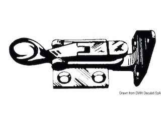 Chiusura cofano a leva a 90°