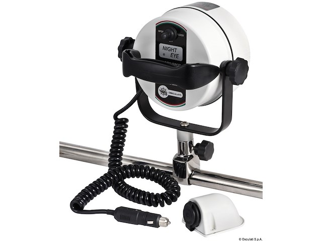 Faro Night Eye ottone cromato 12 V