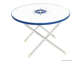 Tavolo pieghevole tondo 60 cm.