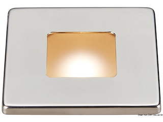 Luce Led bianca e rossa ad incasso dimmerabile Bos