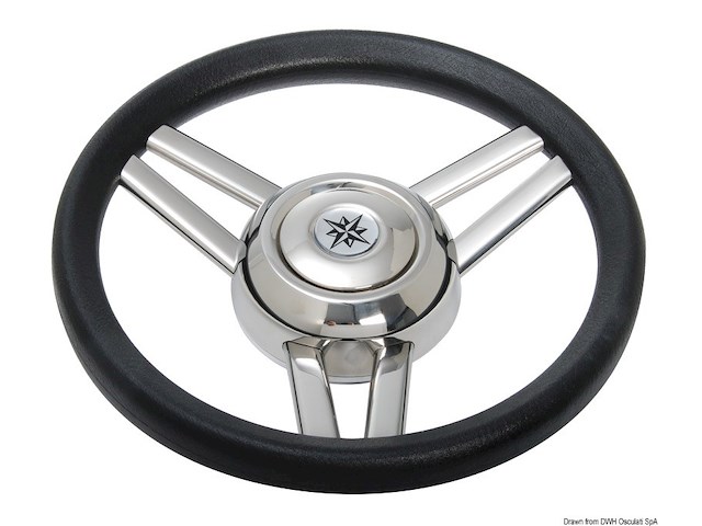 Volante Magnifico 3 razze Ø mm 350 nero