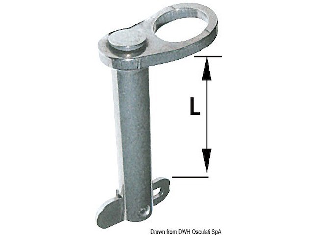 Spinotto inox 15mm Ø6mm B