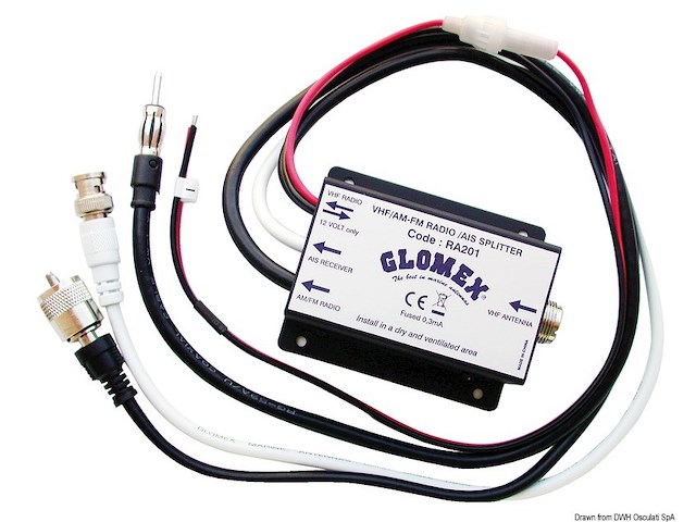 Splitter AM/FM/AIS Glomex RA201
