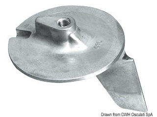 Pinna magnesio Yamaha 200/300 HP