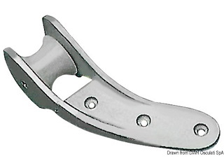 Musone lega anodizzata 160 x 60 mm