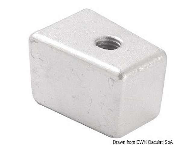 Anodo alluminio piede Yamaha 30/60 HP