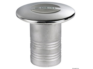 Tappo inox a filo Diesel 50 mm