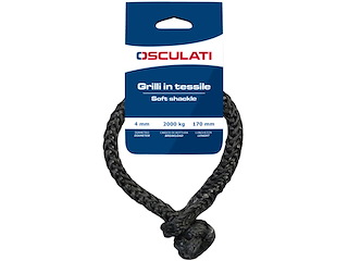 Grilli in tessile alta tenacità grigi 6 mm