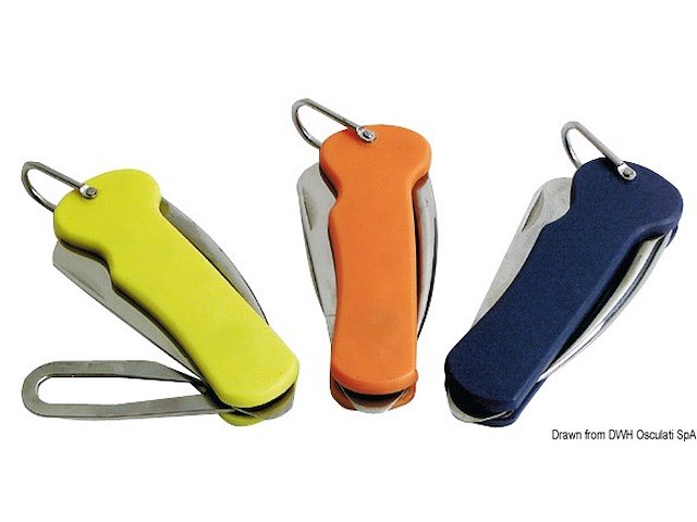 Coltello da mare manico blu