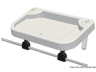 Vassoio per tubi pulpito Ø25 mm 850x460 mm