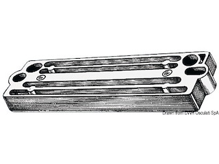 Anodo Tohatsu 60/225 HP alluminio
