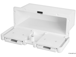 Vano portaoggetti con portabicchieri