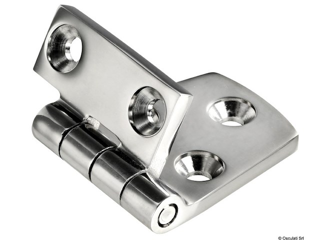 Cerniera inox mm 57x38 rovesciata