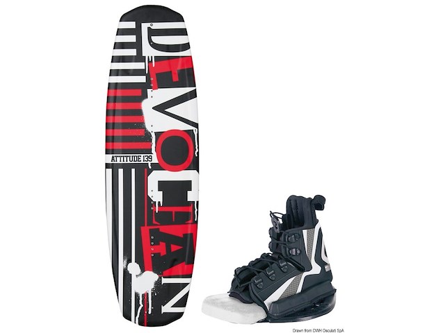 Wakeboard Devocean Attitude con attacchi