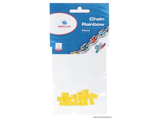 Segna catena 10 mm bianco