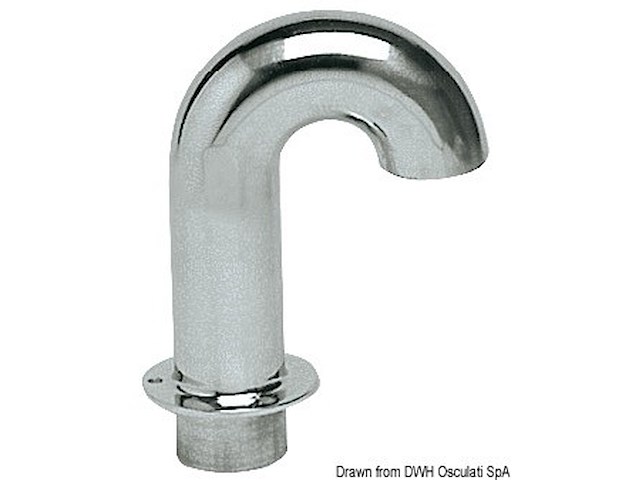 Uscita a pipa inox per cavi