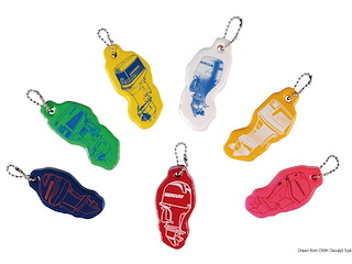 Portachiavi motori colori misti (confezione 10 Pz assortiti)