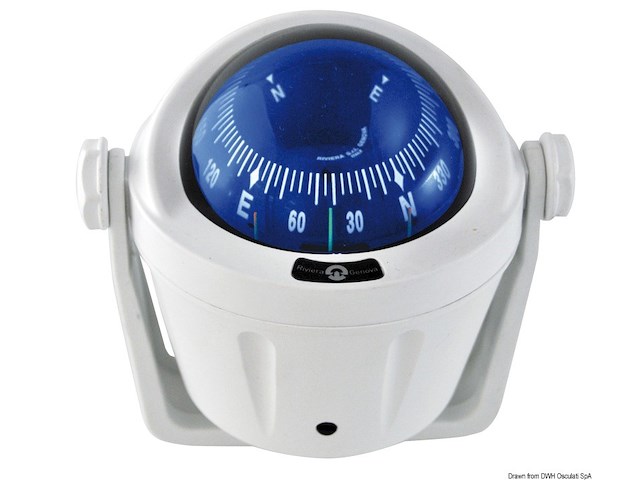 Bussola compatta Idra con rosa blu