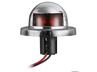 Fanalino ABS cromato rosso 112°