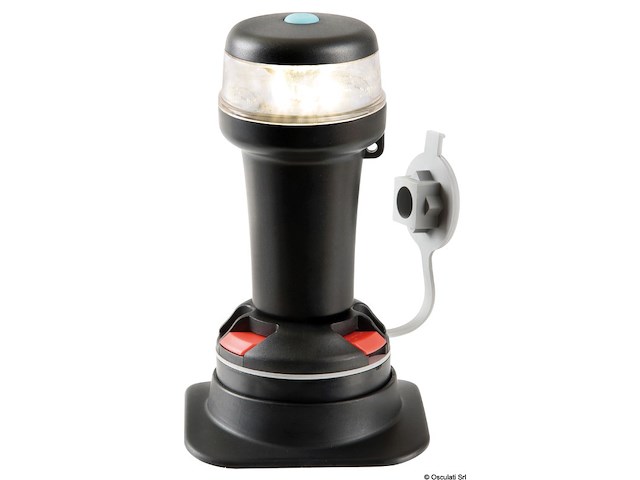 Luce di via bianca 360°