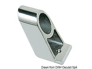 Centrale corrimano inox 22 mm