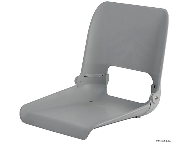 Solo scocca sedile con schienale ribaltab.e sfil.