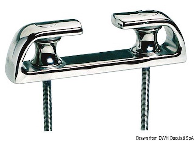 Passacavo a rulli inox 260 mm