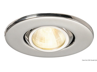 Plafoniera Altair dorata