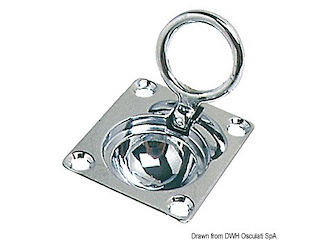 Maniglia per antine ottone cromato