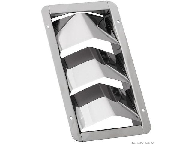 Griglia aereazione motori 205 x 114 mm