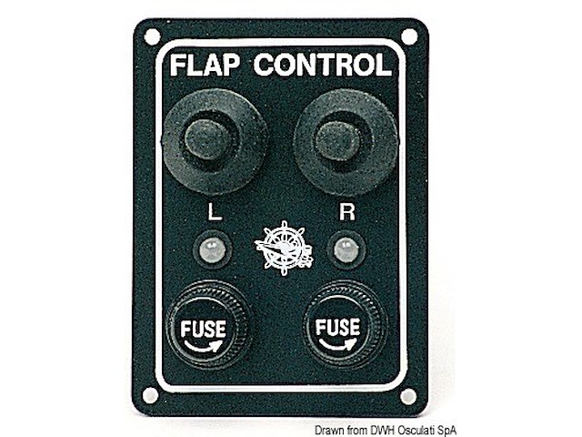 Pannello comando flaps