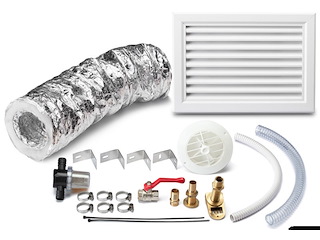 Kit accessori prima uscita aria e ricircolo acqua