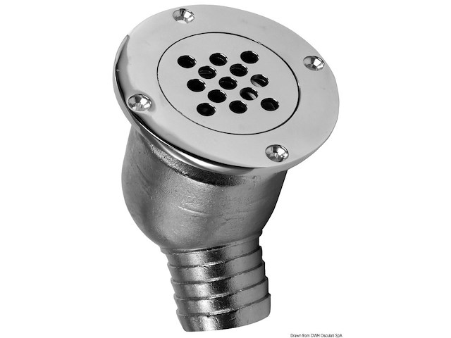 Scarico pozzetto inox Ø 92