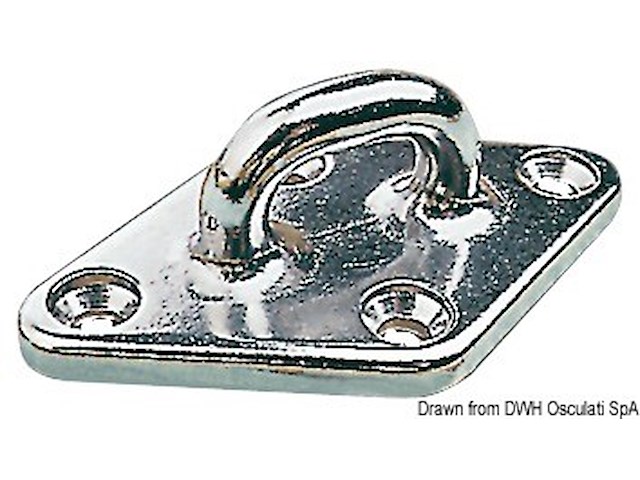 Golfare inox 4 fori 79 mm