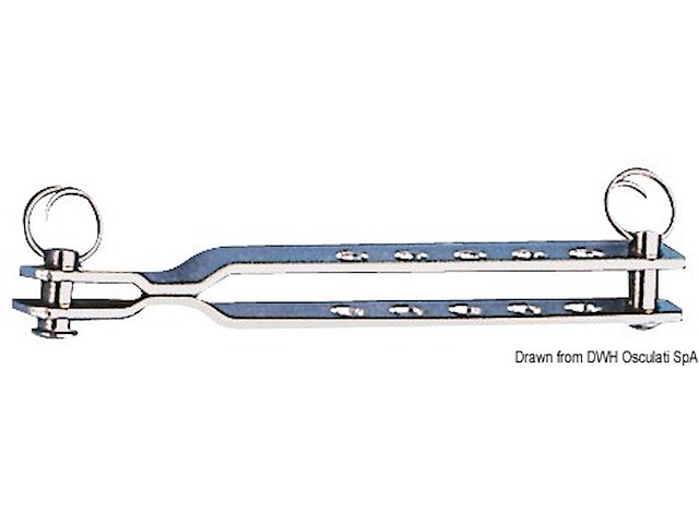 Landa doppia 120x6 mm