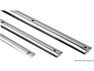 Profilo mezzo tondo inox mm 38 (barre da 4 m)