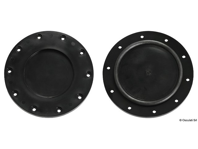 Botola ispezione nera diam. 120 mm