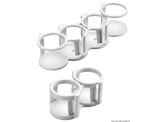 Portabicchieri-portatazza Swing-Out 2/4 posti