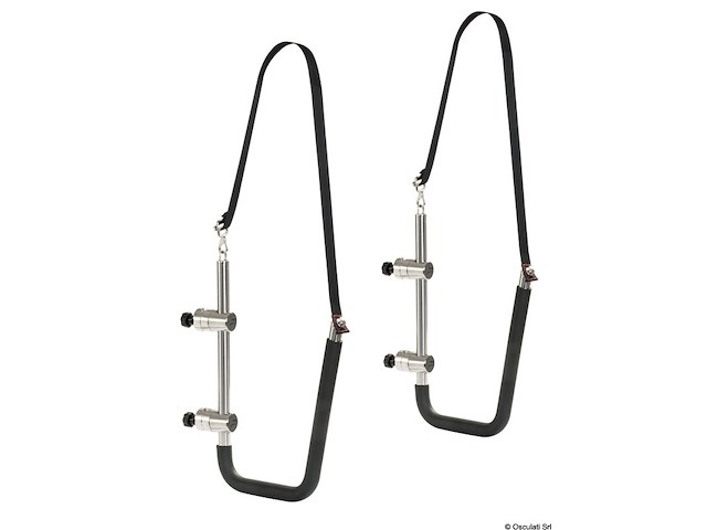 Kit porta sup o porta passerella in acciaio inox