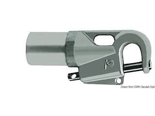 Attacco tangone lega leggera 65x60 mm