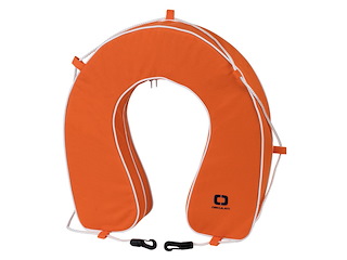 Ferro di cavallo PVC arancio