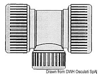 T ridotta Hydrofix 22/15/22 mm