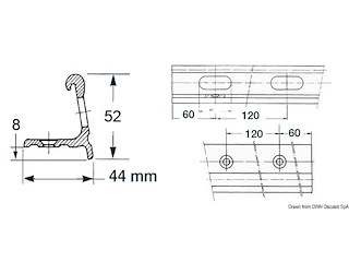 Profilo per falchetta 6 m