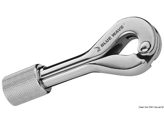 Gancio a scatto x draglie in tessile