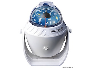 Bussola Scout bianca 2" 5/8, rosa blu