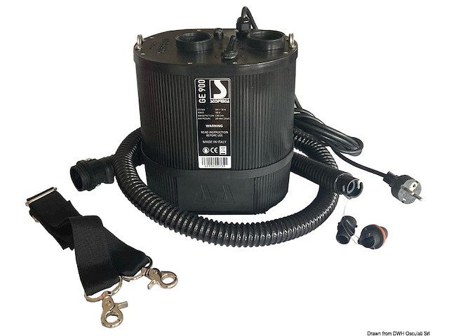 Gonfiatore SCOPREGA elettrico GE 900AA-PLUS 230V