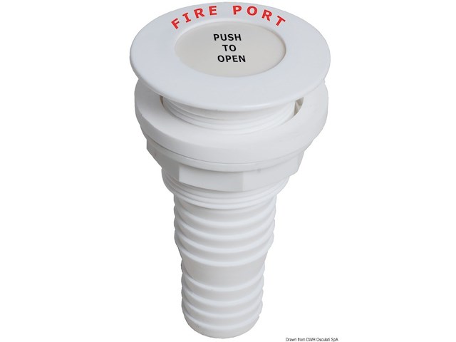 Fire Port dritto p. mm 32/38