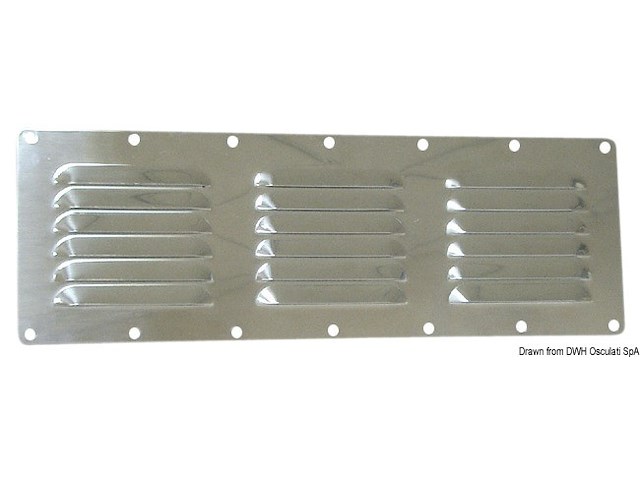 Griglia areazione 115 x 127 mm + antizanzare