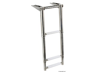 Scaletta telescopica per plancetta 3 gradini