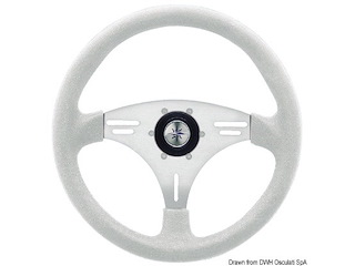 Volante Manta bianco 355 mm